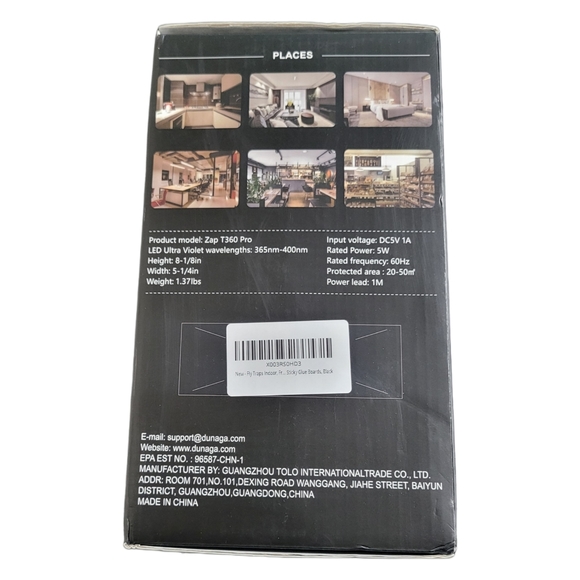 Dunaga Zap T360 Pro - Mosquito Trap - Bug Zapper - 360º Coverage - Picture 2 of 5